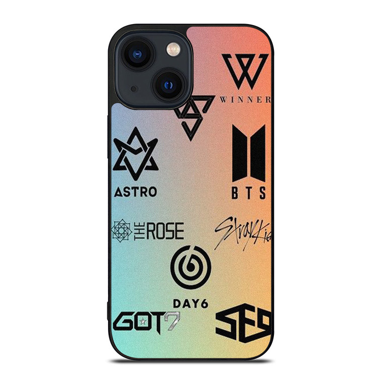 KPOP BAND LOGO iPhone 14 Plus Case Cover
