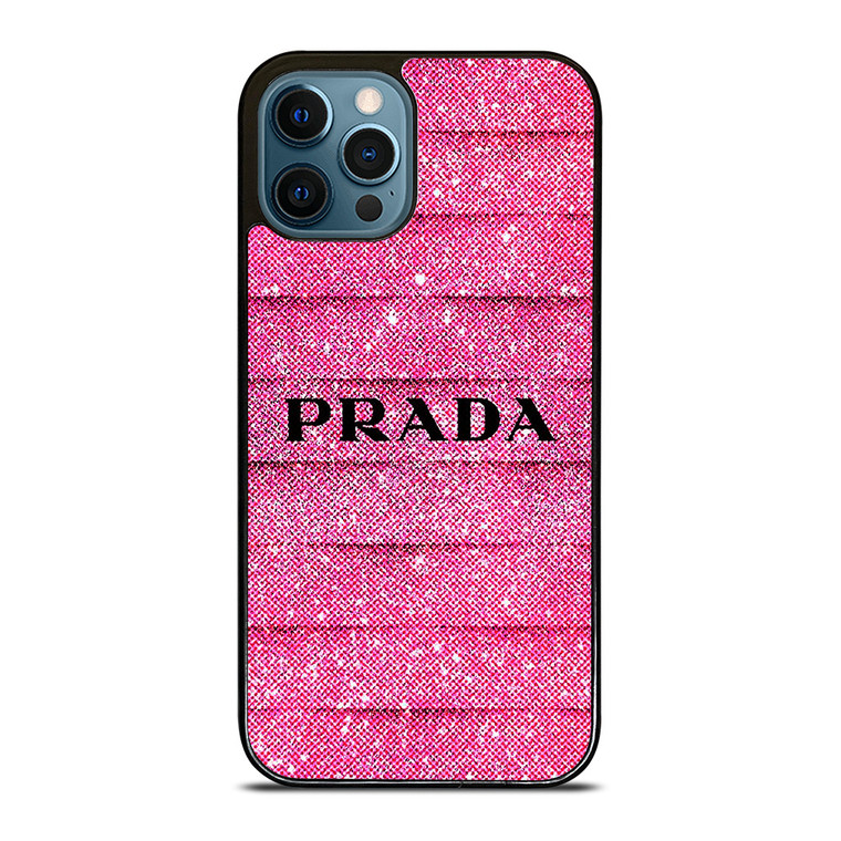 PRADA PINK DIAMOND iPhone 12 Pro Max Case Cover