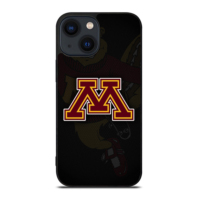 MINNESOTA GOLDEN GOPHER ICON iPhone 14 Plus Case Cover
