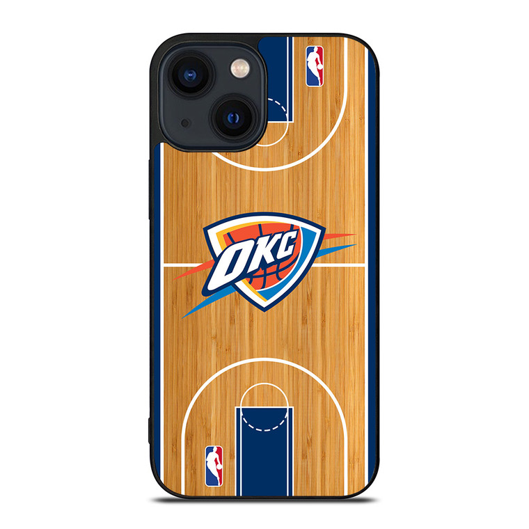 OKLAHOMA CITY THUNDER NBA ARENA iPhone 14 Plus Case Cover