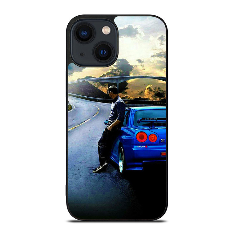 PAUL WALKER FAST AND FURIOUS iPhone 14 Plus Case Cover