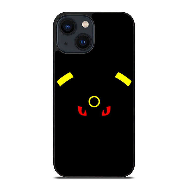 POKEMON UMBREON FLAT ICON iPhone 14 Plus Case Cover