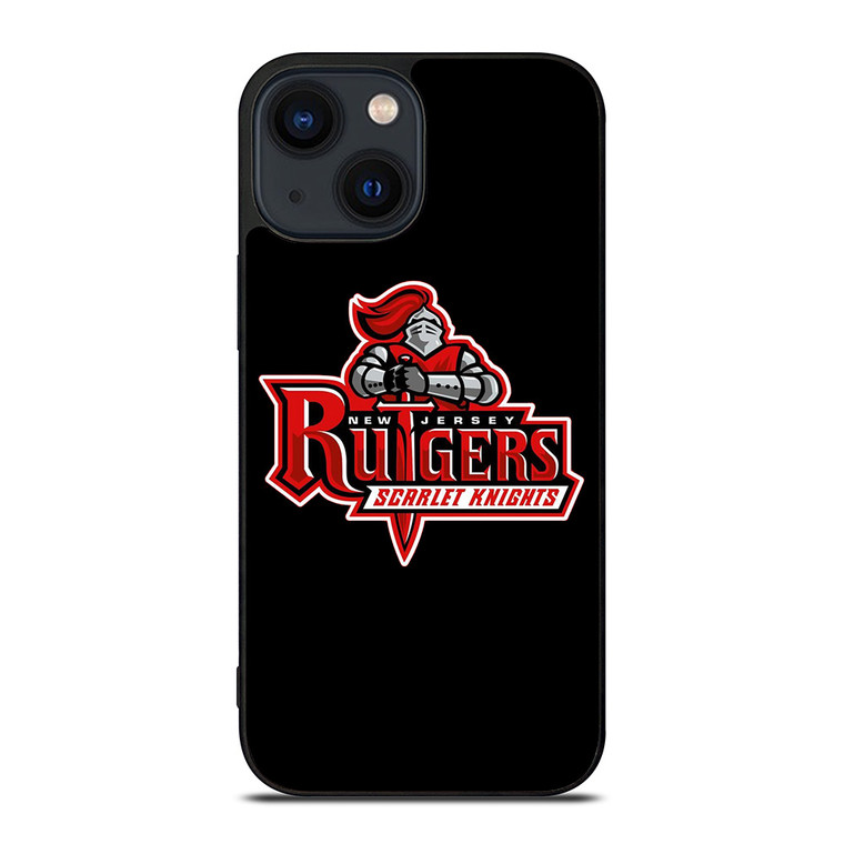 RUTGERS SCARLET KNIGHTS FOOTBALL LOGO iPhone 14 Plus Case Cover
