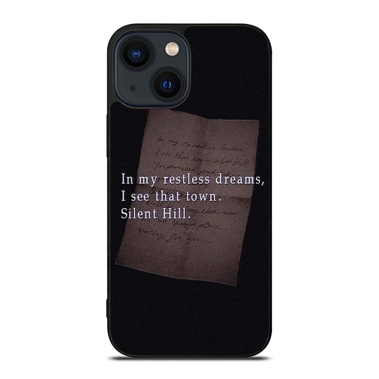 SILENT HILL GAMES LETTER iPhone 14 Plus Case Cover