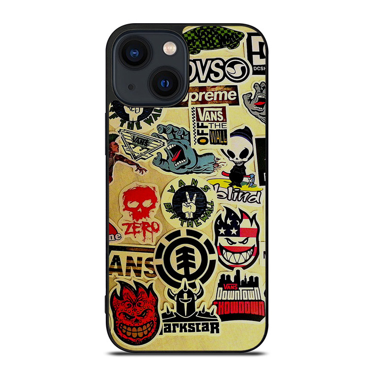 SKATEBOARDS BRAND BOMB iPhone 14 Plus Case Cover