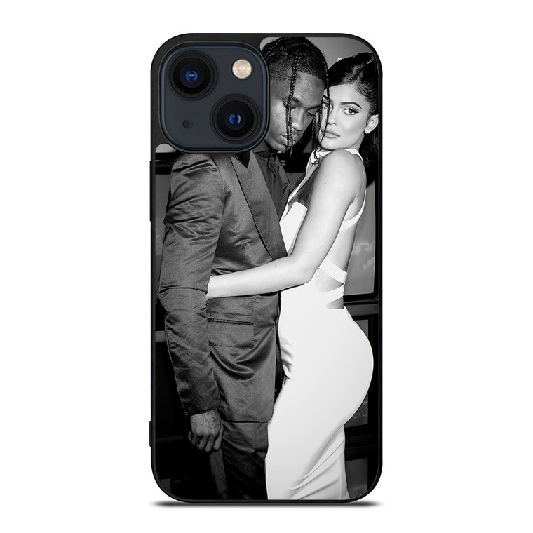 TRAVIS SCOTT AND KYLIE JENNER CUDDLING iPhone 14 Plus Case Cover