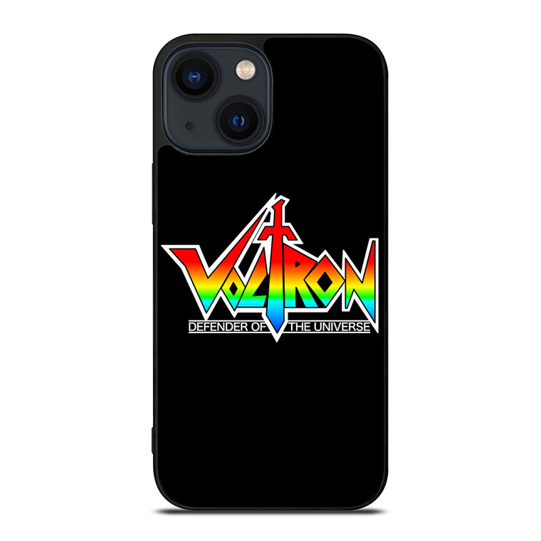 VOLTRON DEFENDER OF THE UNIVERSE LOGO iPhone 14 Plus Case Cover