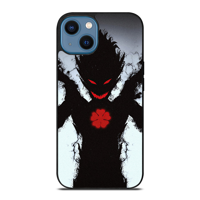 ASTA DEMON BLACK CLOVER LOGO iPhone 14 Case Cover
