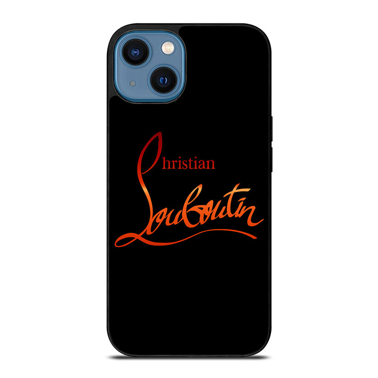 CHRISTIAN LOUBOUTIN RED LOGO iPhone 14 Case Cover CHRISTIAN LOUBOUTIN RED LOGO iPhone 14 Case Cover