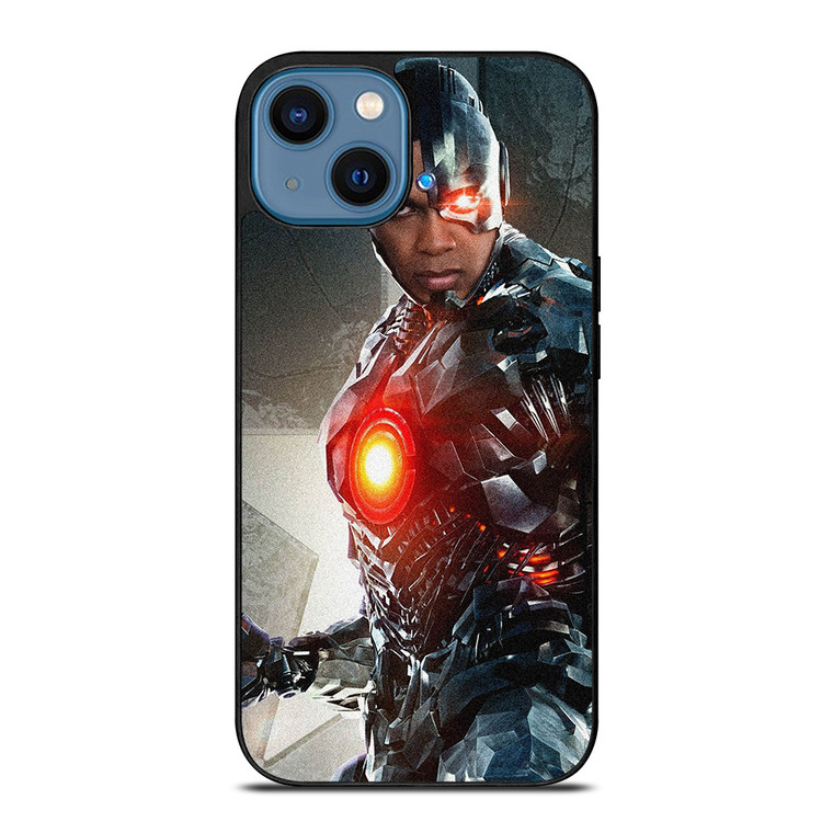 CYBORG DC SUPERHERO iPhone 14 Case Cover