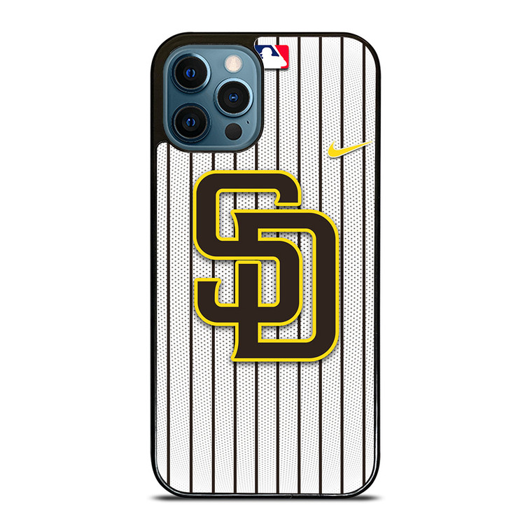 SAN DIEGO PADRES MLB NIKE iPhone 12 Pro Max Case Cover SAN DIEGO PADRES MLB NIKE iPhone 12 Pro Max Case Cover