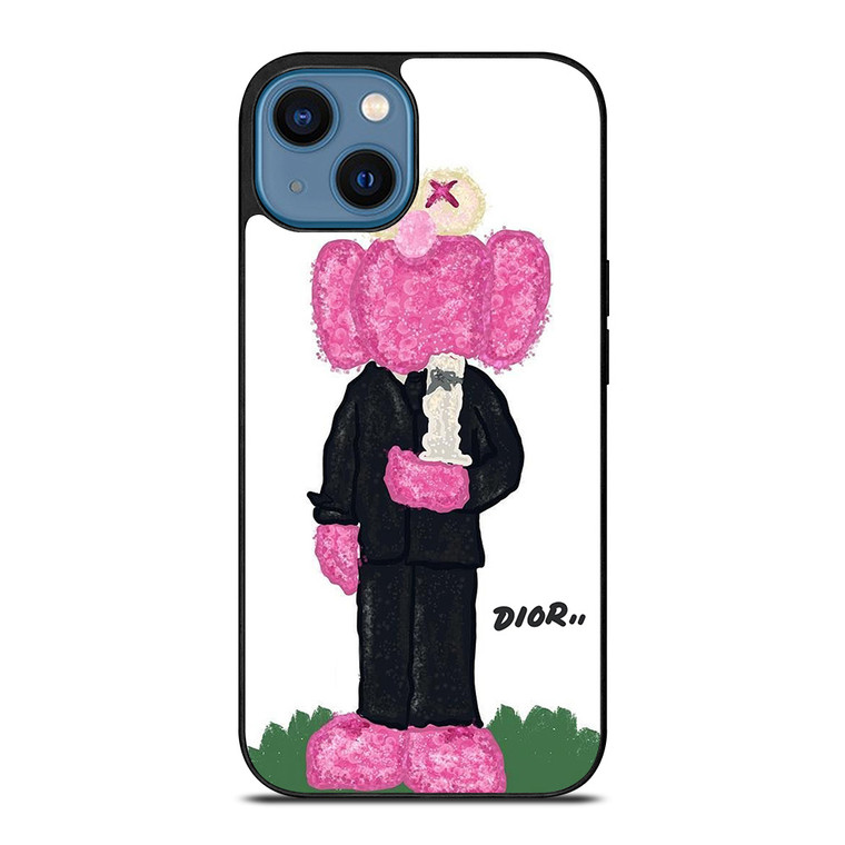 DIOR X KAWS CUTE iPhone 14 Case Cover