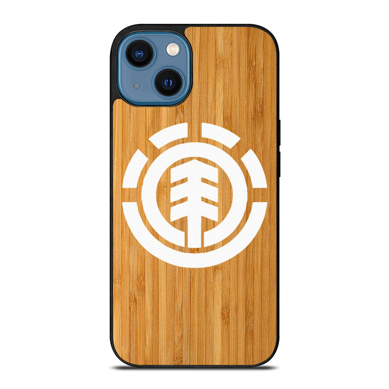 ELEMENT SKATEBOARD WOODEN LOGO iPhone 14 Case Cover