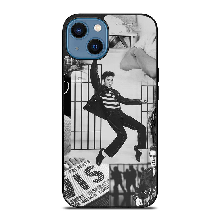 ELVIS PRESLEY COLLAGE 2 iPhone 14 Case Cover
