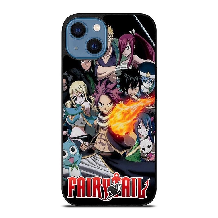 FAIRY TAIL ANIME ALL CHARACTERS iPhone 14 Case Cover