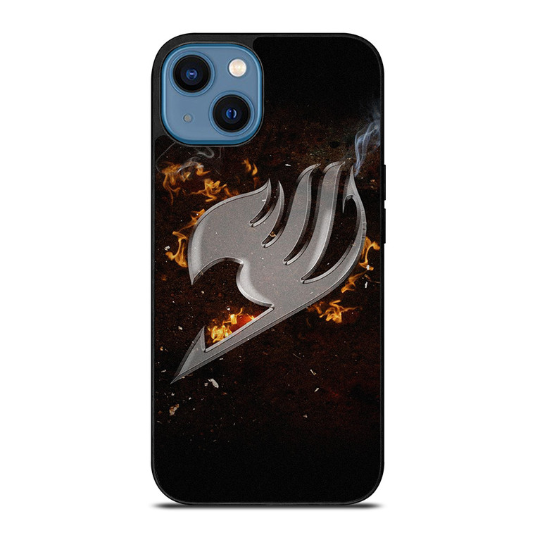 FAIRY TAIL ANIME METAL LOGO iPhone 14 Case Cover