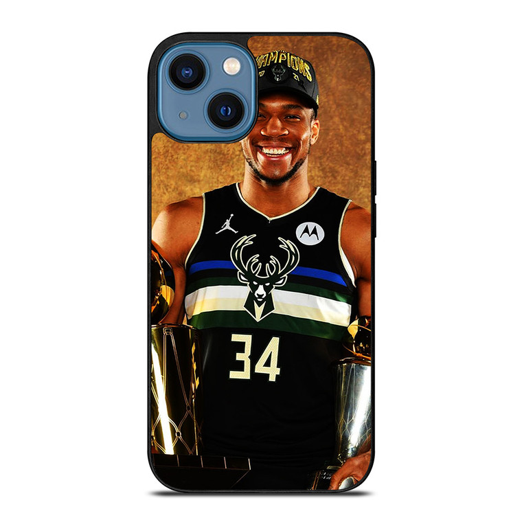 GIANNIS ANTETOKOUNMPO BUCKS 34 iPhone 14 Case Cover