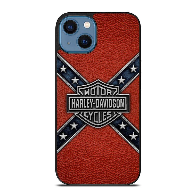 HARLEY DAVIDSON CONFEDERATE SIGN iPhone 14 Case Cover