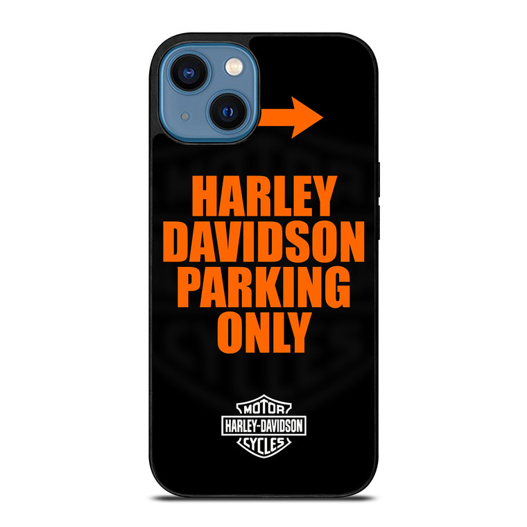 HARLEY DAVIDSON PARKING ONLY iPhone 14 Case Cover