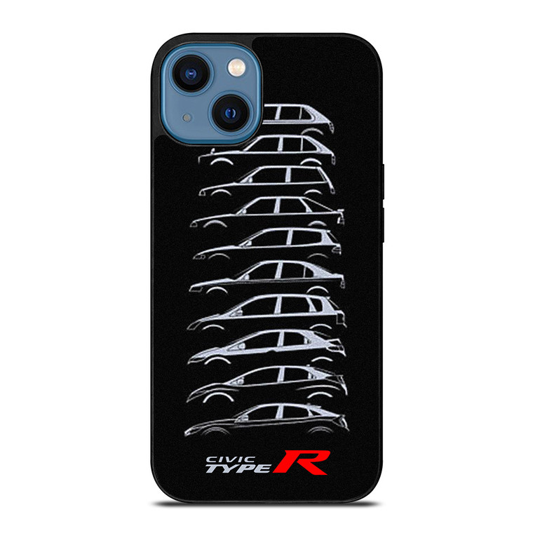 HONDA CIVIC TYPE R EVOLUTION iPhone 14 Case Cover