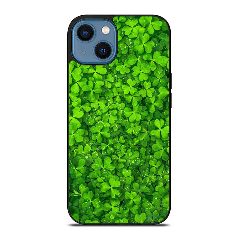 IRISH SHAMROCK CLOVER FLOWER iPhone 14 Case Cover