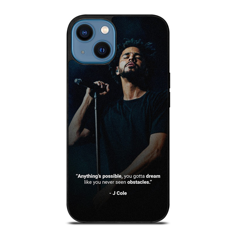 J COLE RAPPER QUOTES iPhone 14 Case Cover