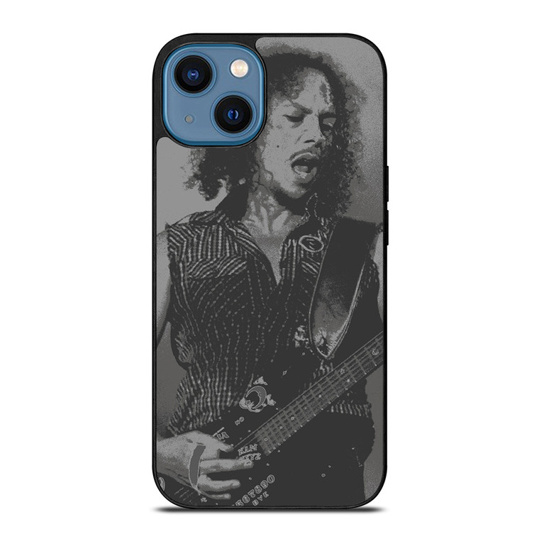 KIRK HAMMETT METALLICA BAND iPhone 14 Case Cover