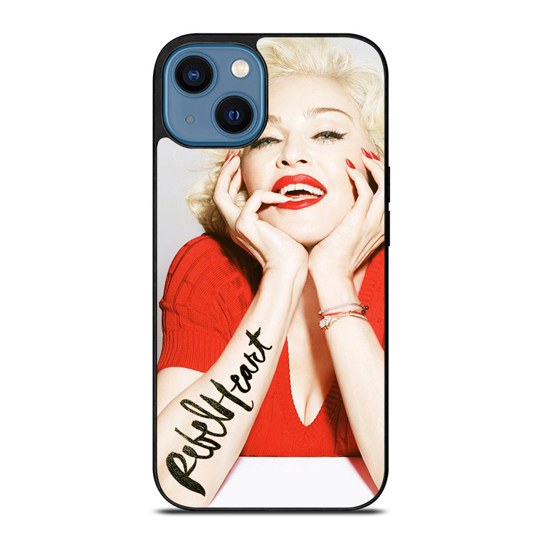 MADONNA REBEL HEART iPhone 14 Case Cover