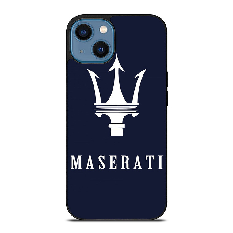 MASERATI FLAT LOGO iPhone 14 Case Cover