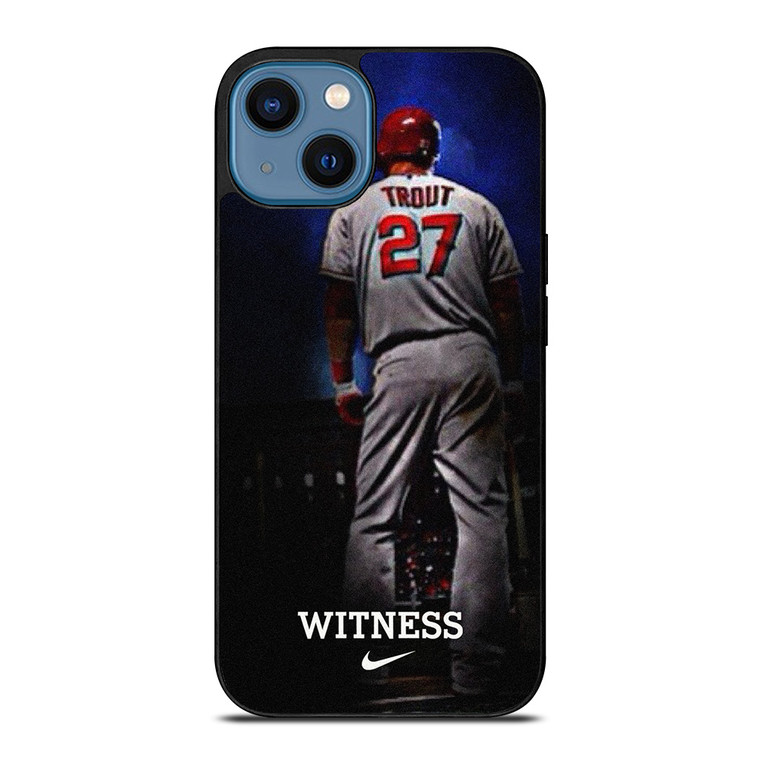 MIKE TROUT LOS ANGELES ANGELS MLB 2 iPhone 14 Case Cover