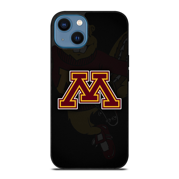MINNESOTA GOLDEN GOPHER ICON iPhone 14 Case Cover MINNESOTA GOLDEN GOPHER ICON iPhone 14 Case Cover
