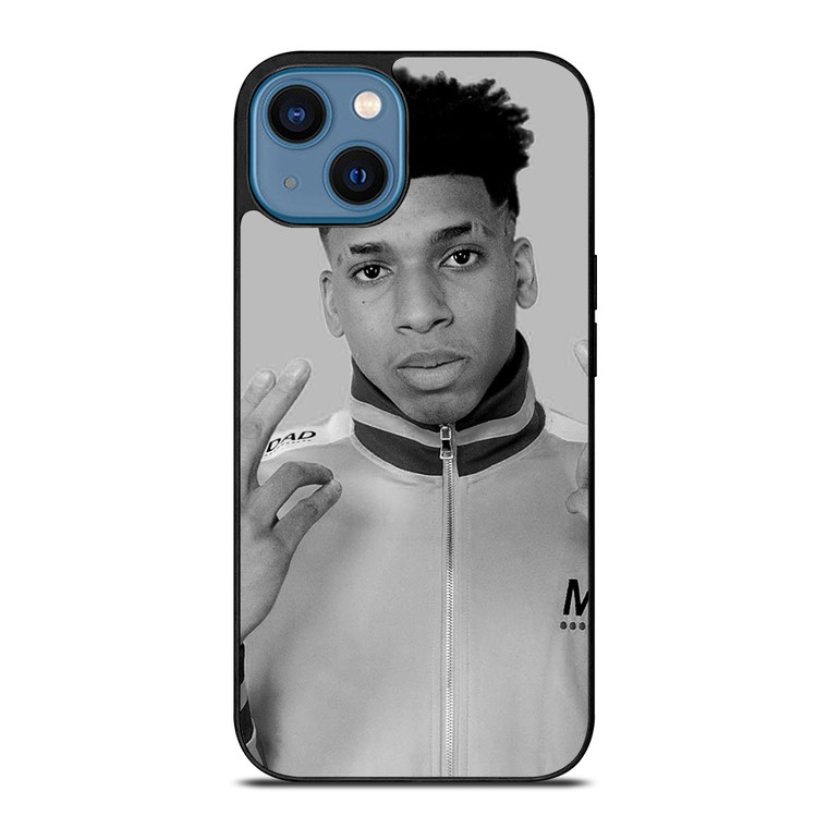 NLE CHOPPA RAPPER BLACK WHITE iPhone 14 Case Cover