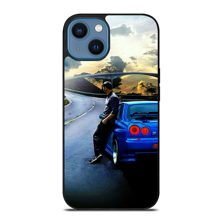PAUL WALKER FAST AND FURIOUS iPhone 14 Case Cover