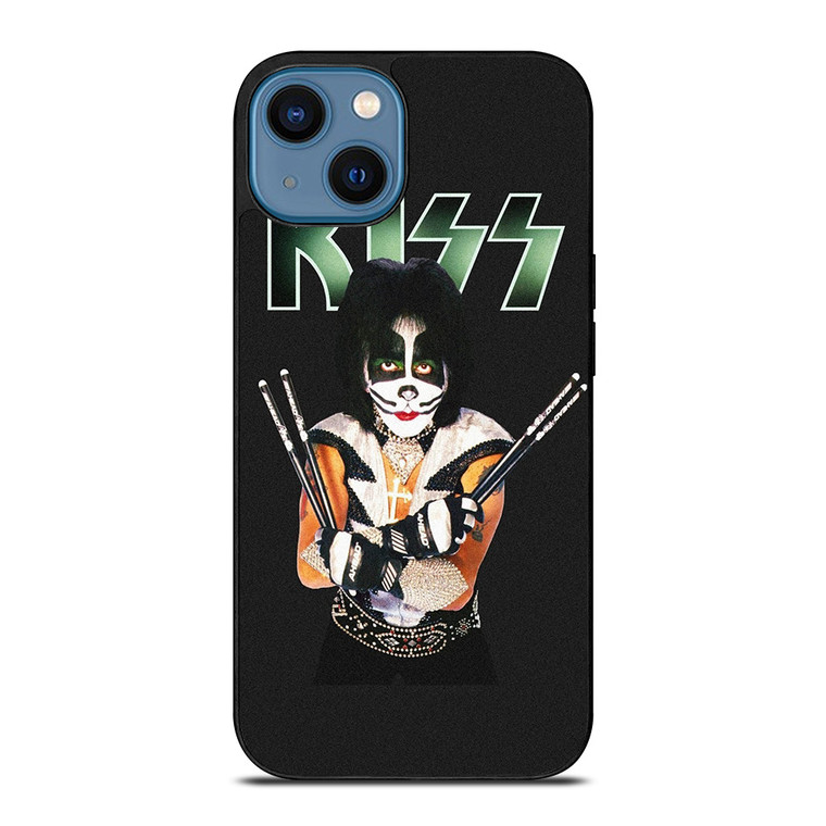 PETER CRISS KISS ROCK BAND iPhone 14 Case Cover