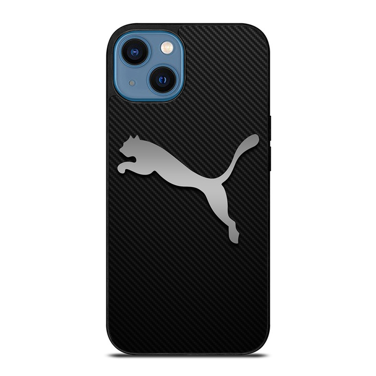 PUMA LOGO CARBON iPhone 14 Case Cover