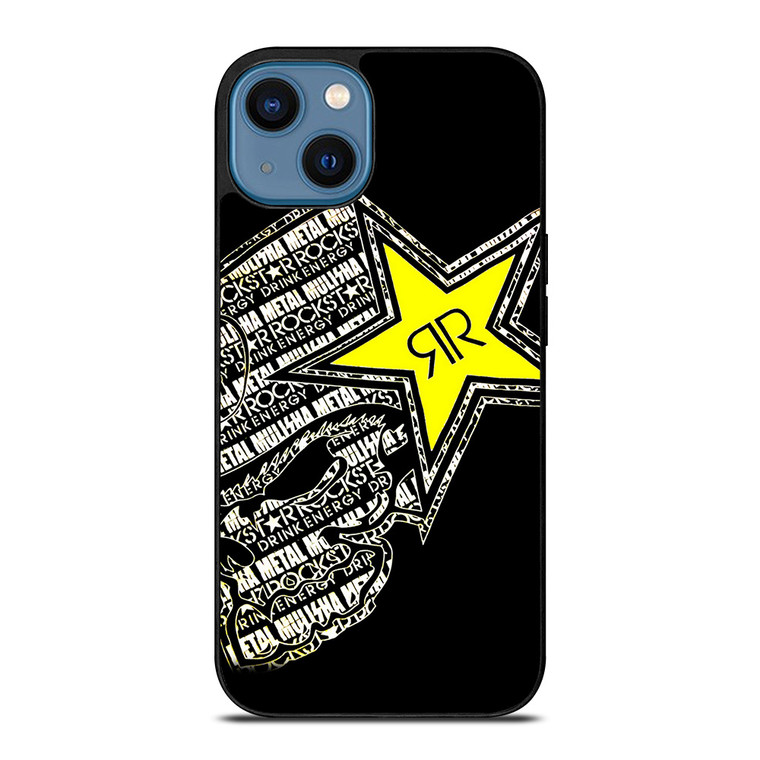 ROCKSTAR ENERGY DRINK SKULL iPhone 14 Case Cover