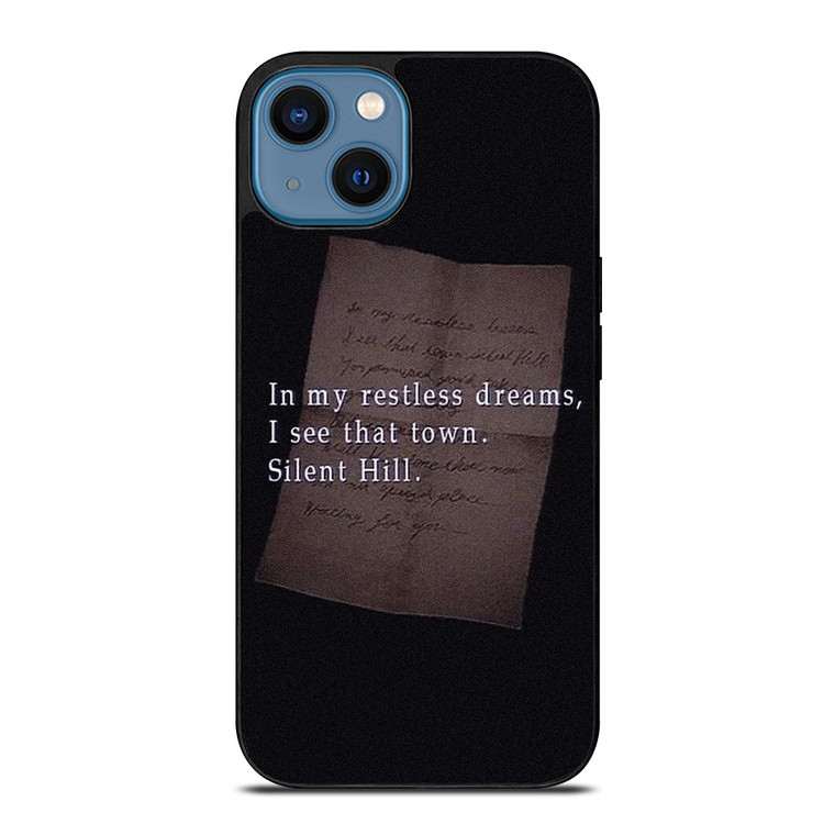 SILENT HILL GAMES LETTER iPhone 14 Case Cover