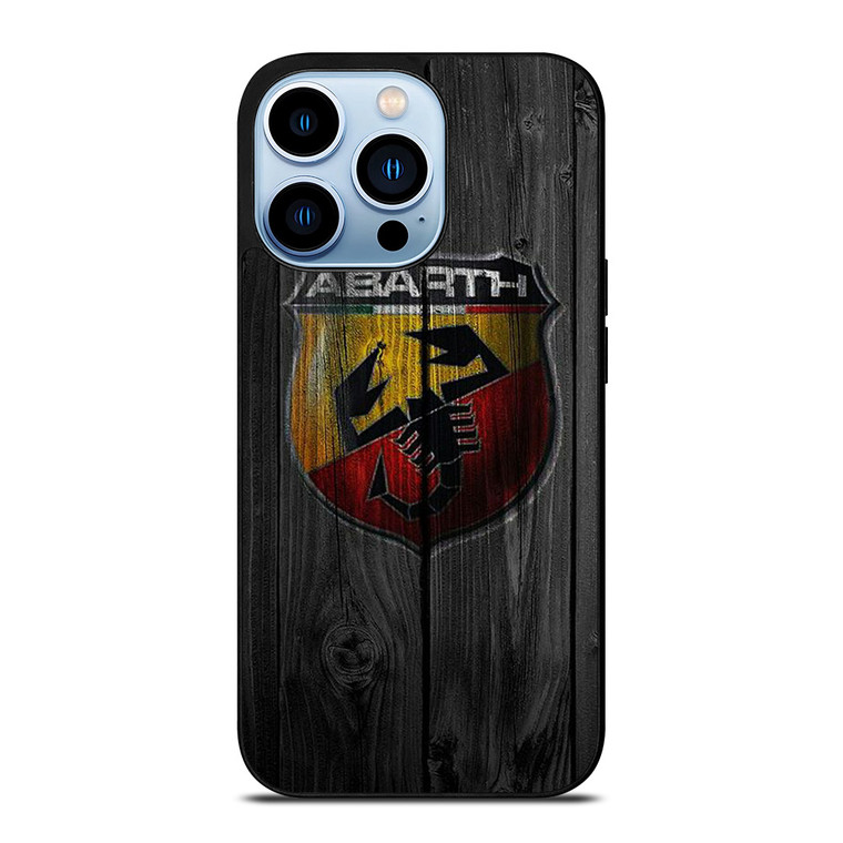 ABARTH CAR WOODEN LOGO iPhone 13 Pro Max Case Cover