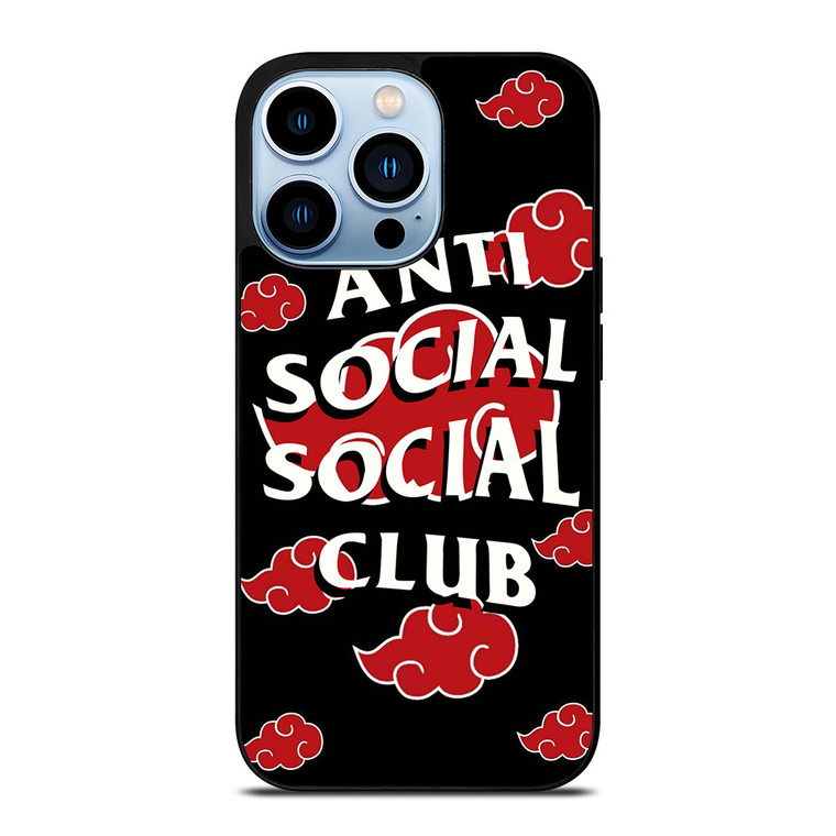 AKATSUKI ANTI SOCIAL SOCIAL CLUB iPhone 13 Pro Max Case Cover AKATSUKI ANTI SOCIAL SOCIAL CLUB iPhone 13 Pro Max Case Cover