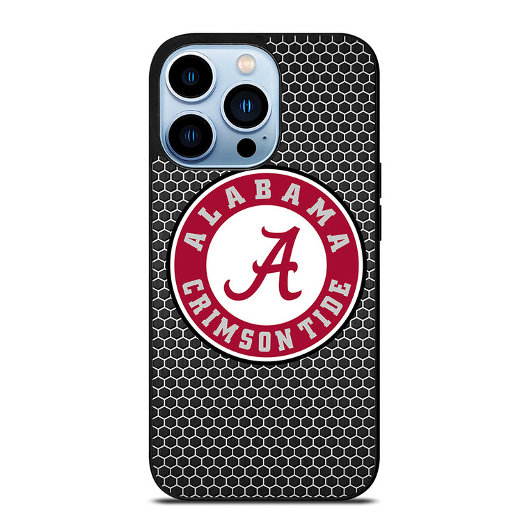 ALABAMA CRIMSON TIDE FOOTBALL METAL iPhone 13 Pro Max Case Cover