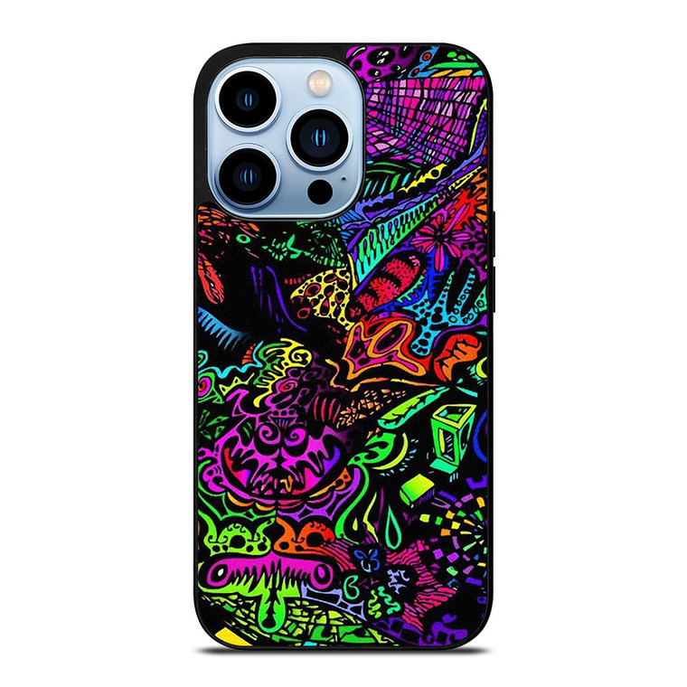 ALICE IN WONDERLAND TRIPPY PSYCHEDELIC iPhone 13 Pro Max Case Cover
