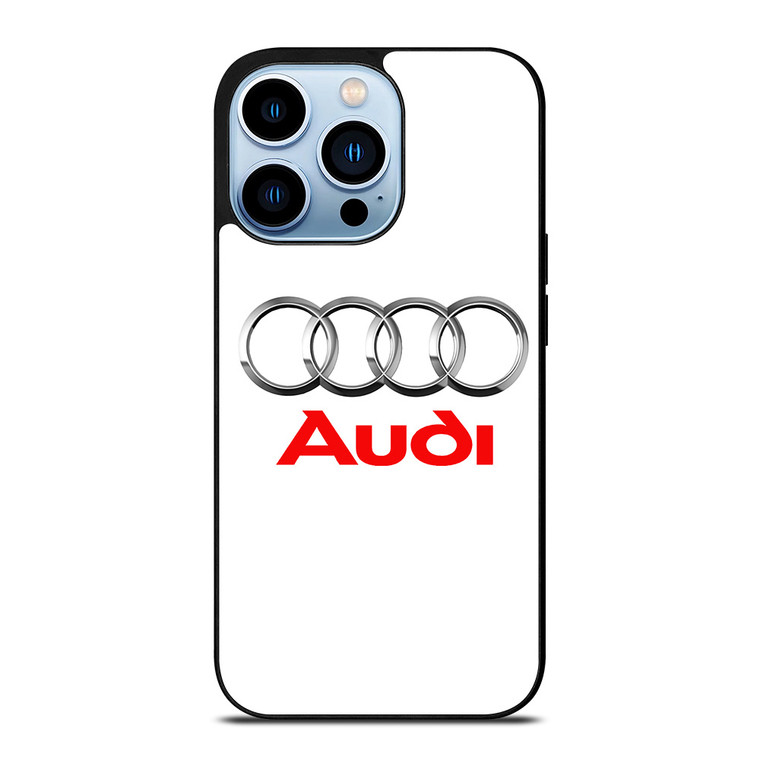 AUDI CAR LOGO iPhone 13 Pro Max Case Cover
