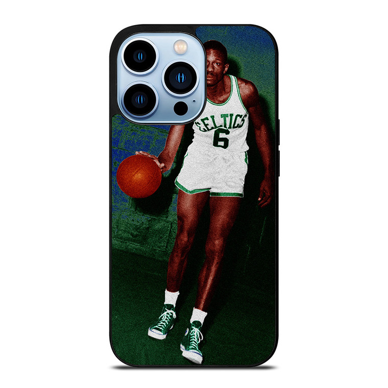 BILL RUSSEL BOSTON CELTIC iPhone 13 Pro Max Case Cover BILL RUSSEL BOSTON CELTIC iPhone 13 Pro Max Case Cover