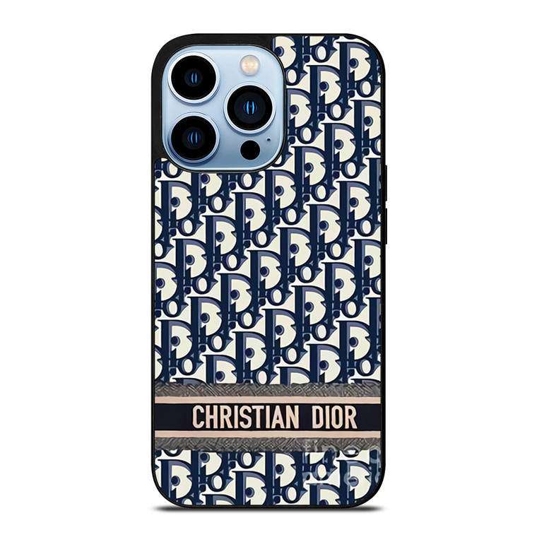CHRISTIAN DIOR LOGO BLUE iPhone 13 Pro Max Case Cover