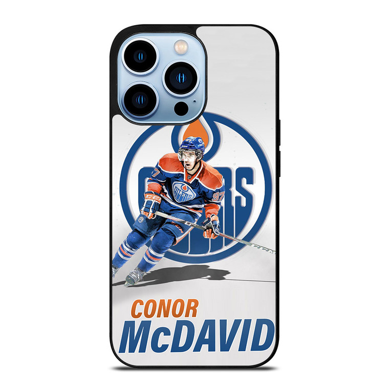 CONNOR MCDAVID EDMONTON OILERS iPhone 13 Pro Max Case Cover