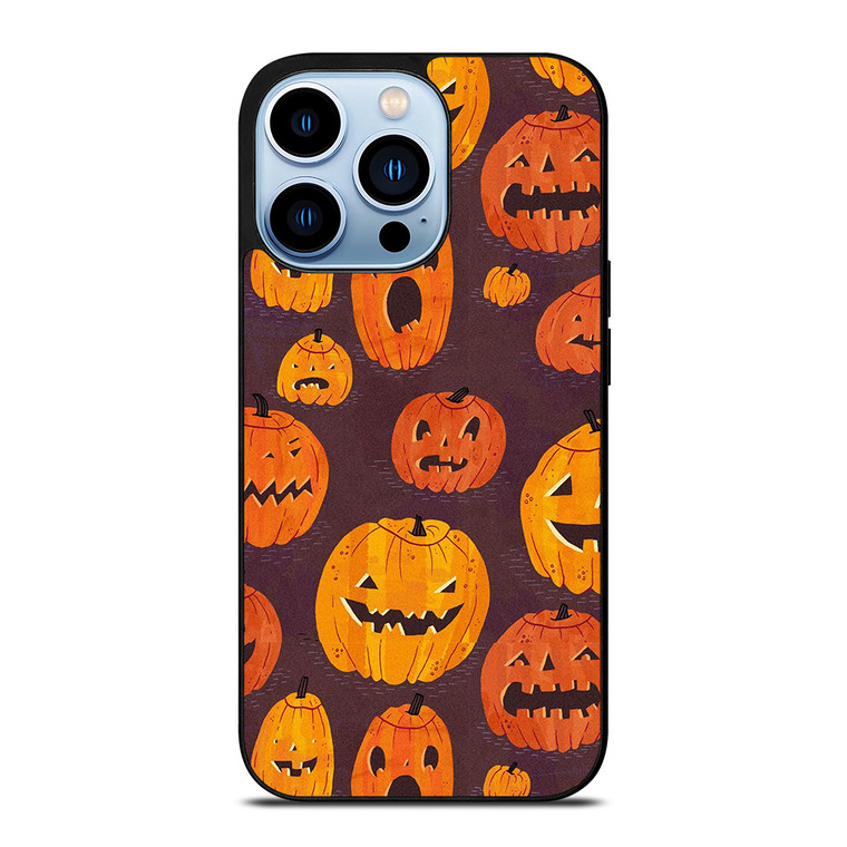 HALLOWEEN PUMPKINS PATTERN iPhone 13 Pro Max Case Cover