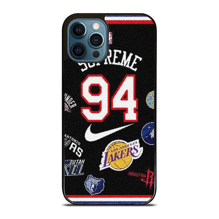 SUPREME NIKE NBA BASKETBALL iPhone 12 Pro Max Case Cover