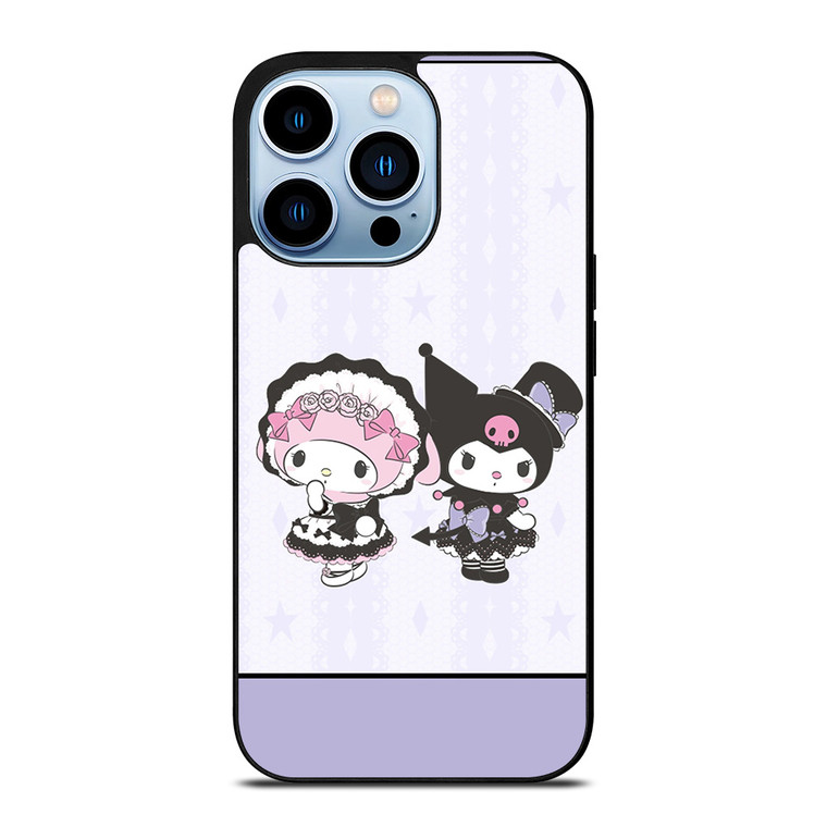 KUROMI AND MELODY ANIME iPhone 13 Pro Max Case Cover