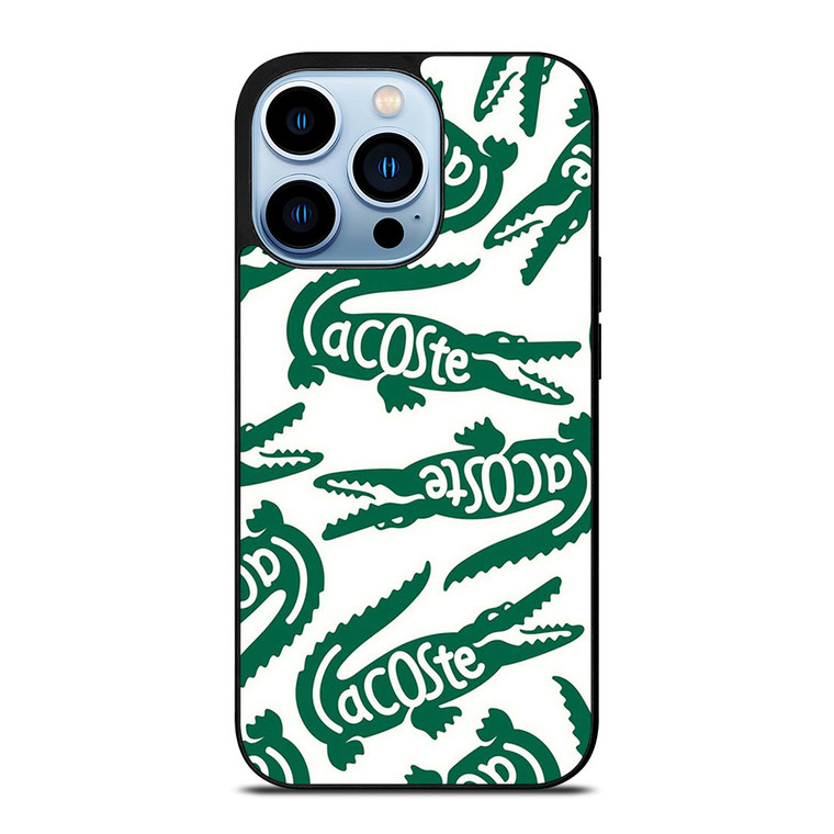 LACOSTE PATTERN iPhone 13 Pro Max Case Cover