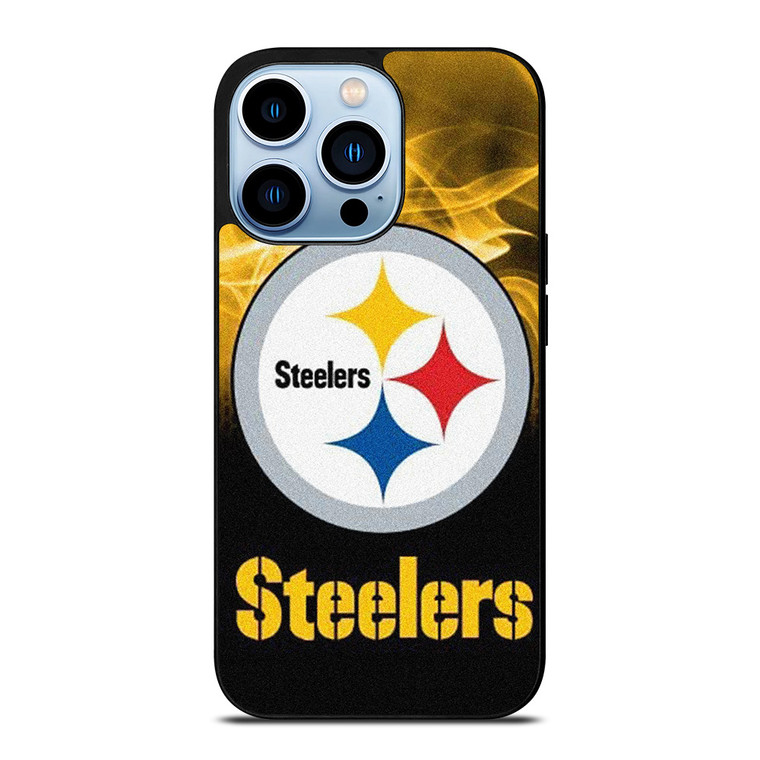 PITTSBURGH STEELERS NFL FIRE iPhone 13 Pro Max Case Cover PITTSBURGH STEELERS NFL FIRE iPhone 13 Pro Max Case Cover